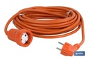 Prolongador de cable bipolar IP 44