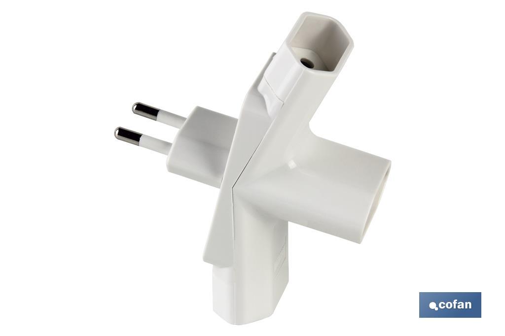 Adaptador Multivía Triple