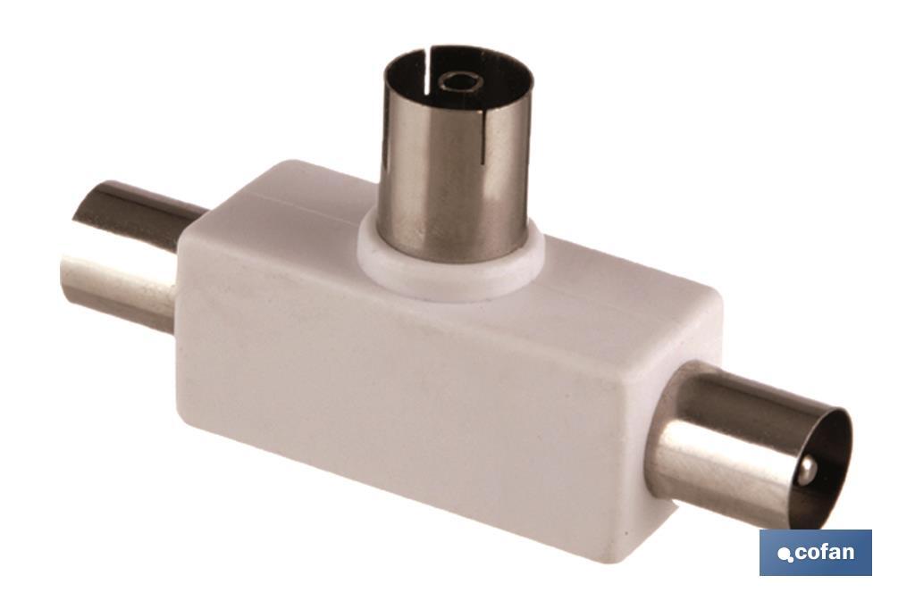 Adaptador de Antena TV en forma T