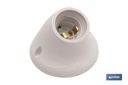 Portalámparas Termoplástico E-27 de superficie