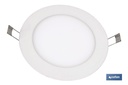 Downlight Blanco redondo Empotrar
