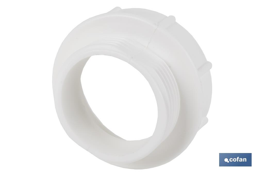 Adaptador Convertidor 1 1/4 macho - 1 1/2 hembra