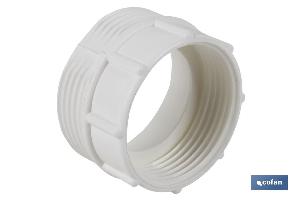 Adaptador Convertidor 1 1/2 macho - 1 1/4 hembra
