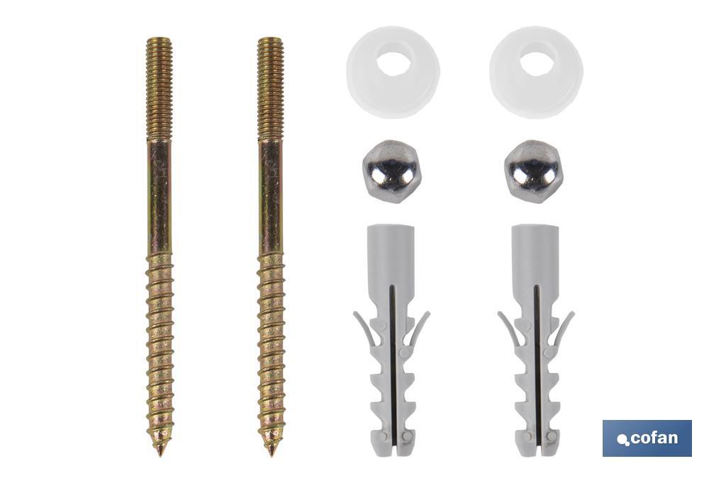 Conjunto de Tornillos Verticales