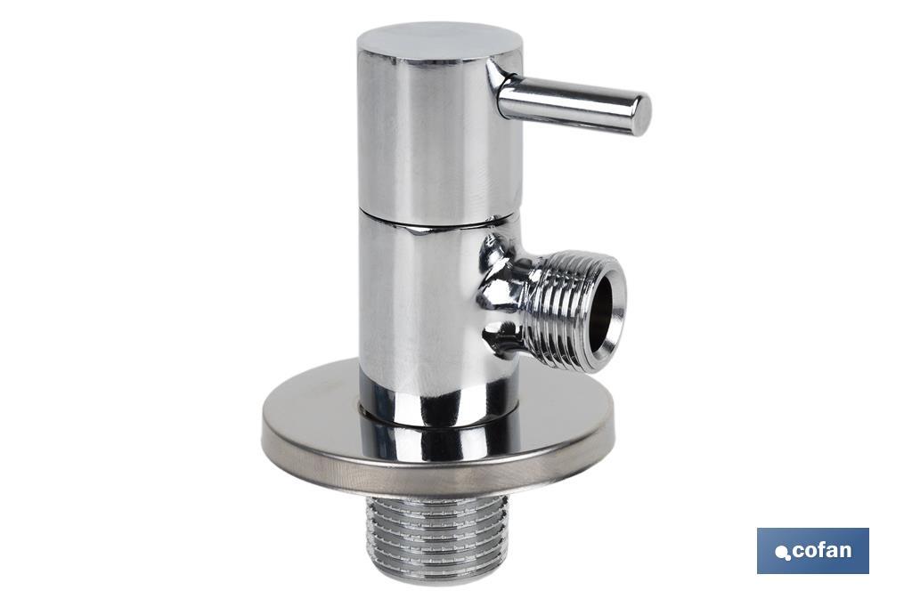 Válvula de escuadra Modelo Lux