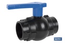 Válvula de bola con Rosca H-H PP PN16