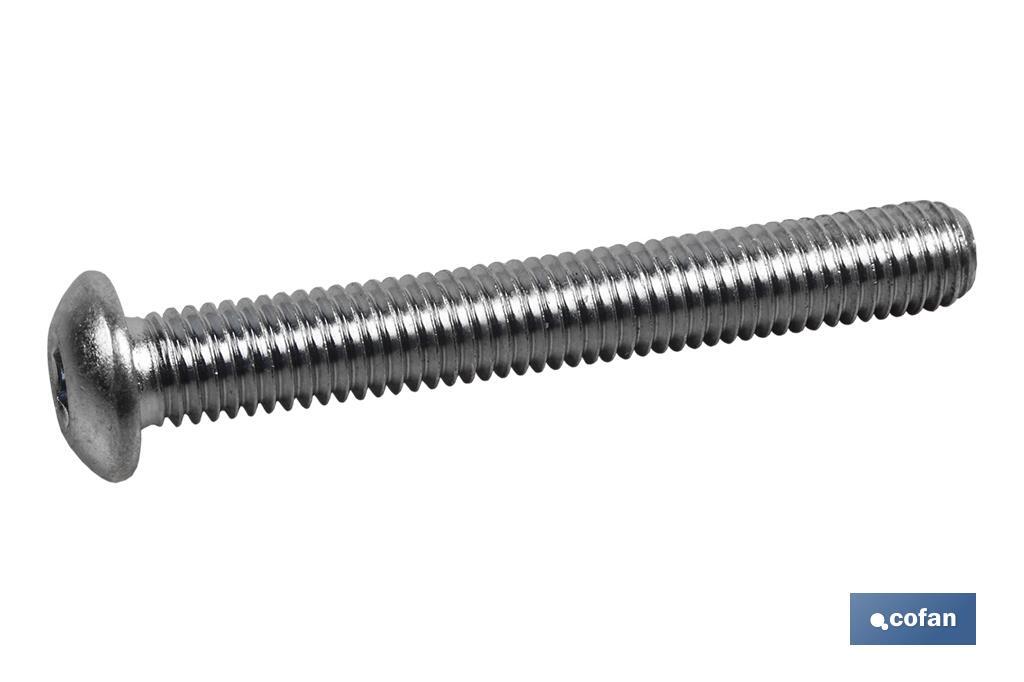 Tornillo Allen DIN ISO 7380