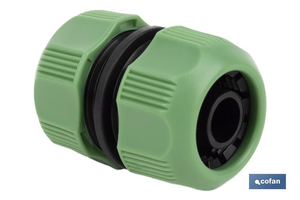 Racor reparador de mangueras de riego
