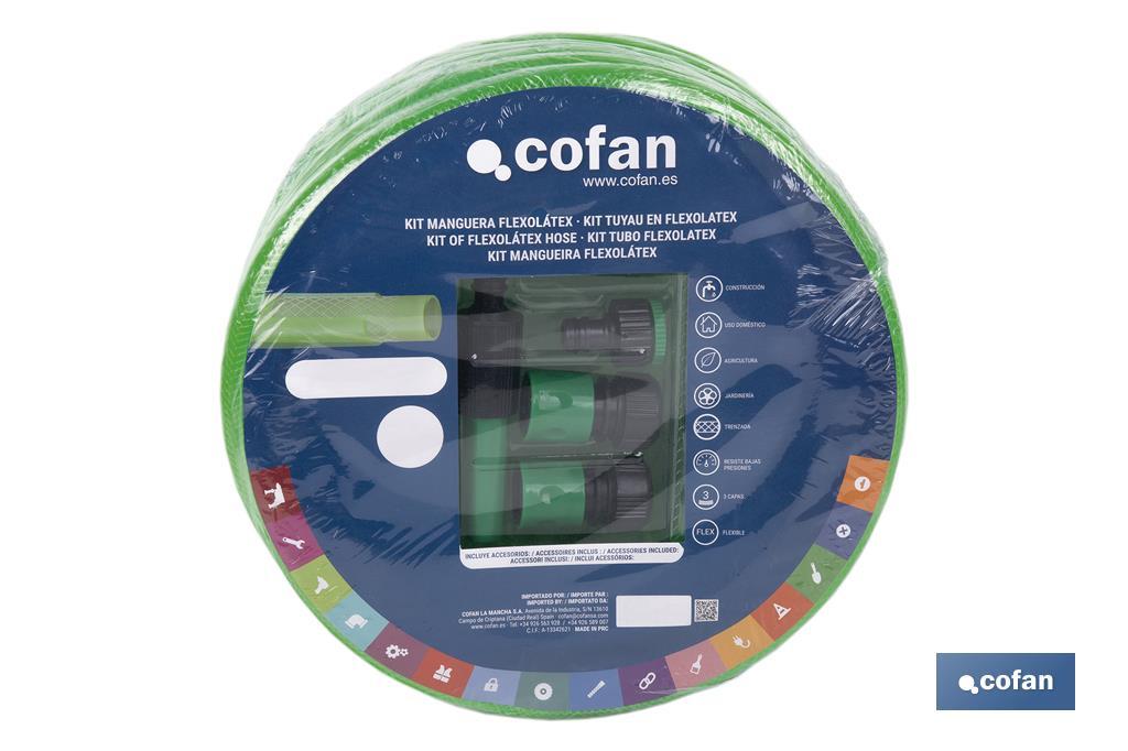 Kit de Manguera Flexolátex Translúcida