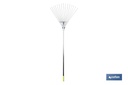Escoba plegable de metal