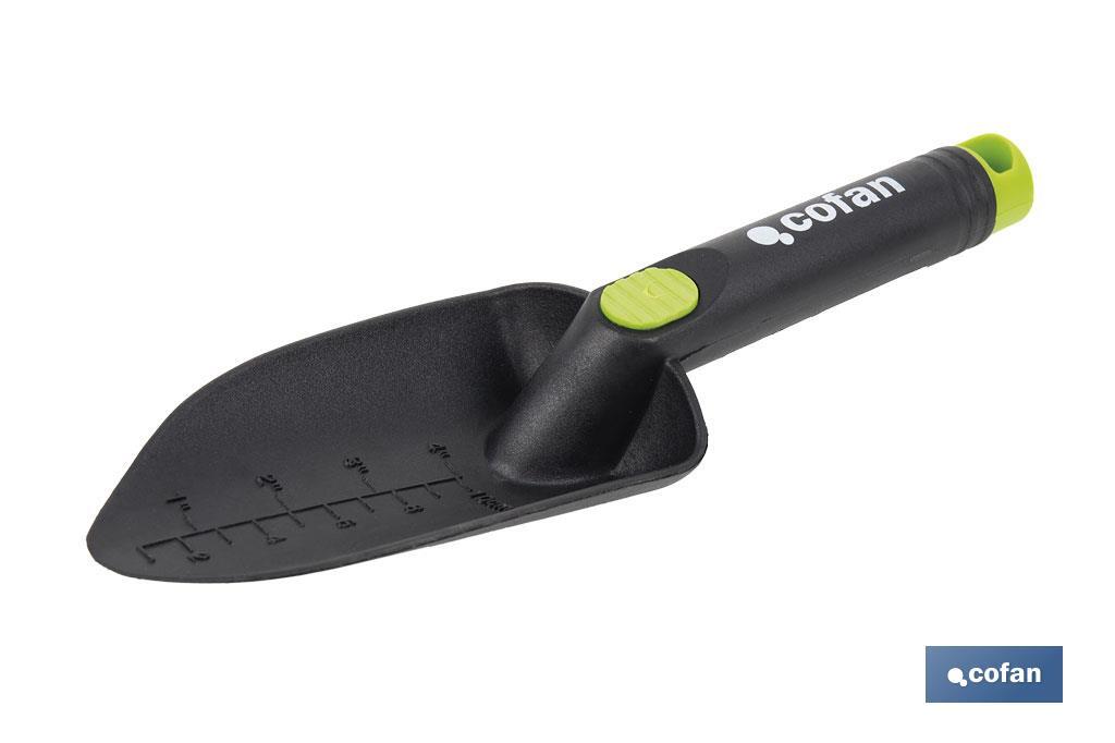 Trasplantador de nylon resistente para jardinería