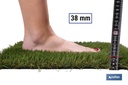 Césped artificial de 38 mm para terraza y jardín