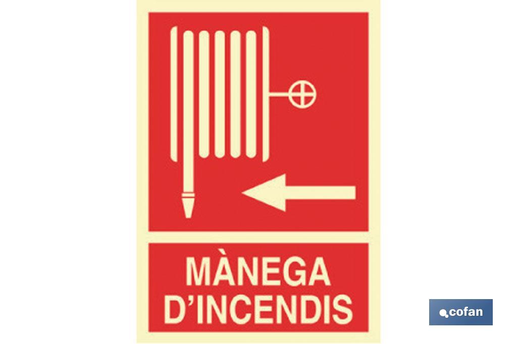 Mànega D'incendis esquerra