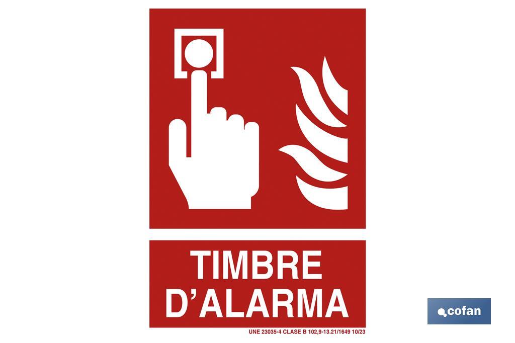 Timbre D'Alarma