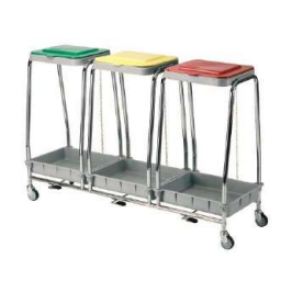 MOD 580/TR-Carro soporte bolsa triple