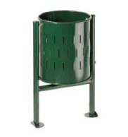 Mod. 540 - Papelera circular basculante 45 lt.