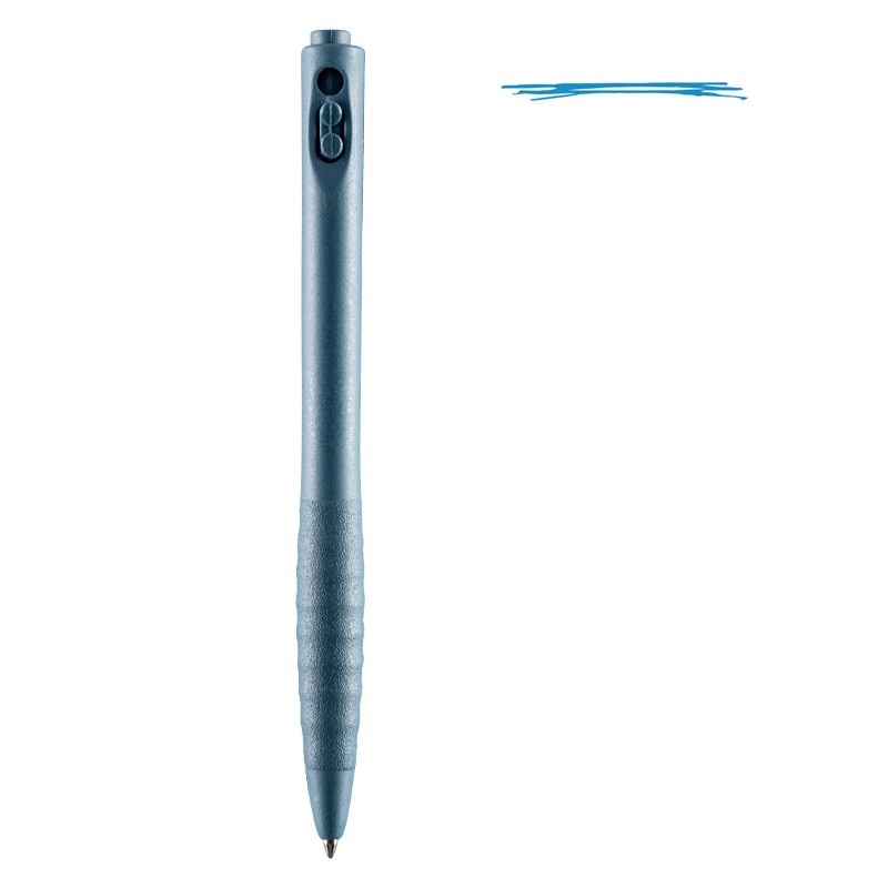 BOLIGRAFO DETECTABLE RETRACTIL SIN CLIP TINTA AZUL PACK 50 UDS