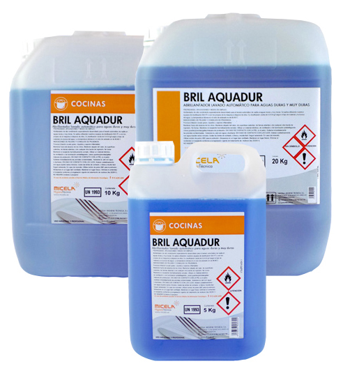ABRILLANTADOR MAQUINAS LAVAVAJILLAS BRIL AQUADUR 5KGS