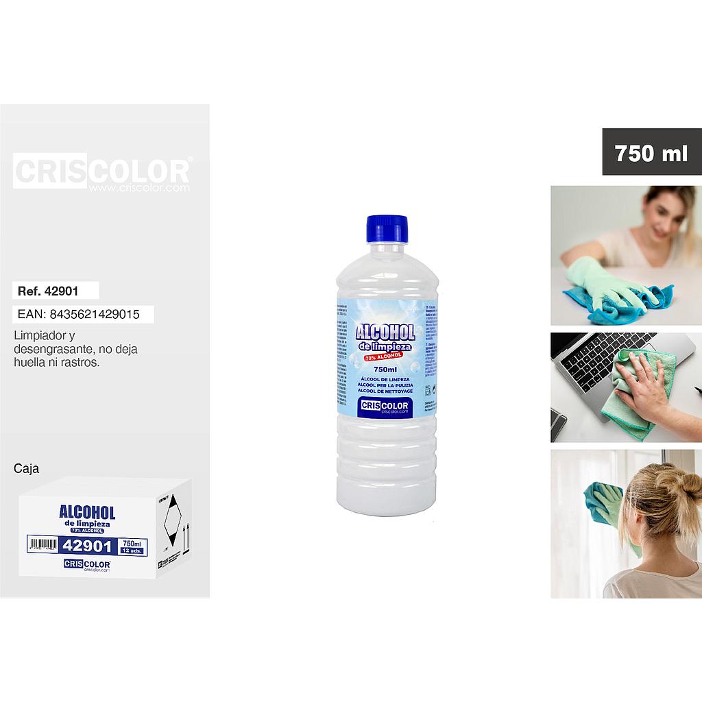 ALCOHOL DE LIMPIEZA 750ML CRISCOLOR