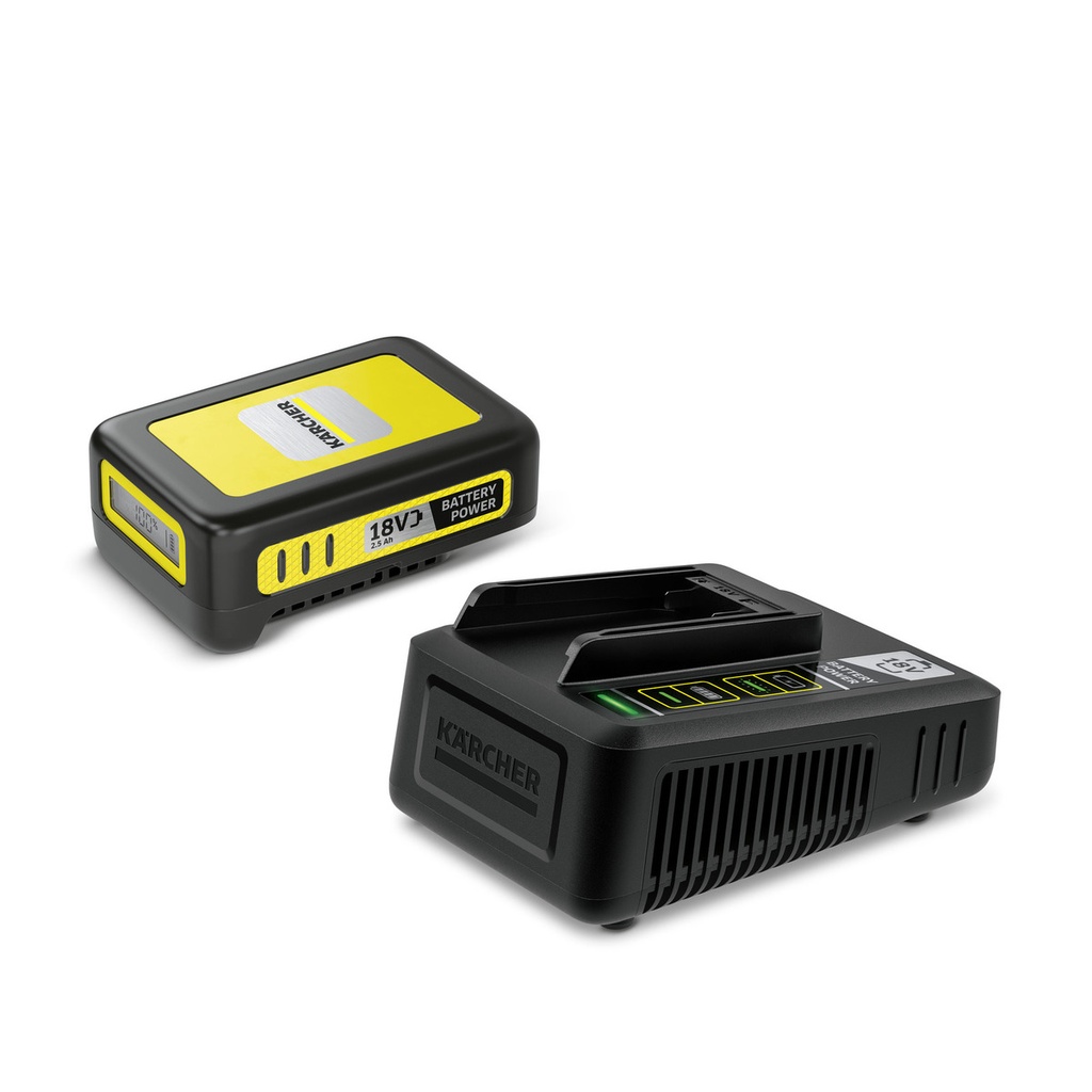 Starter Kit Battery Karcher Power 18 V 2.5 Ah. Ref. 2.445-062.0