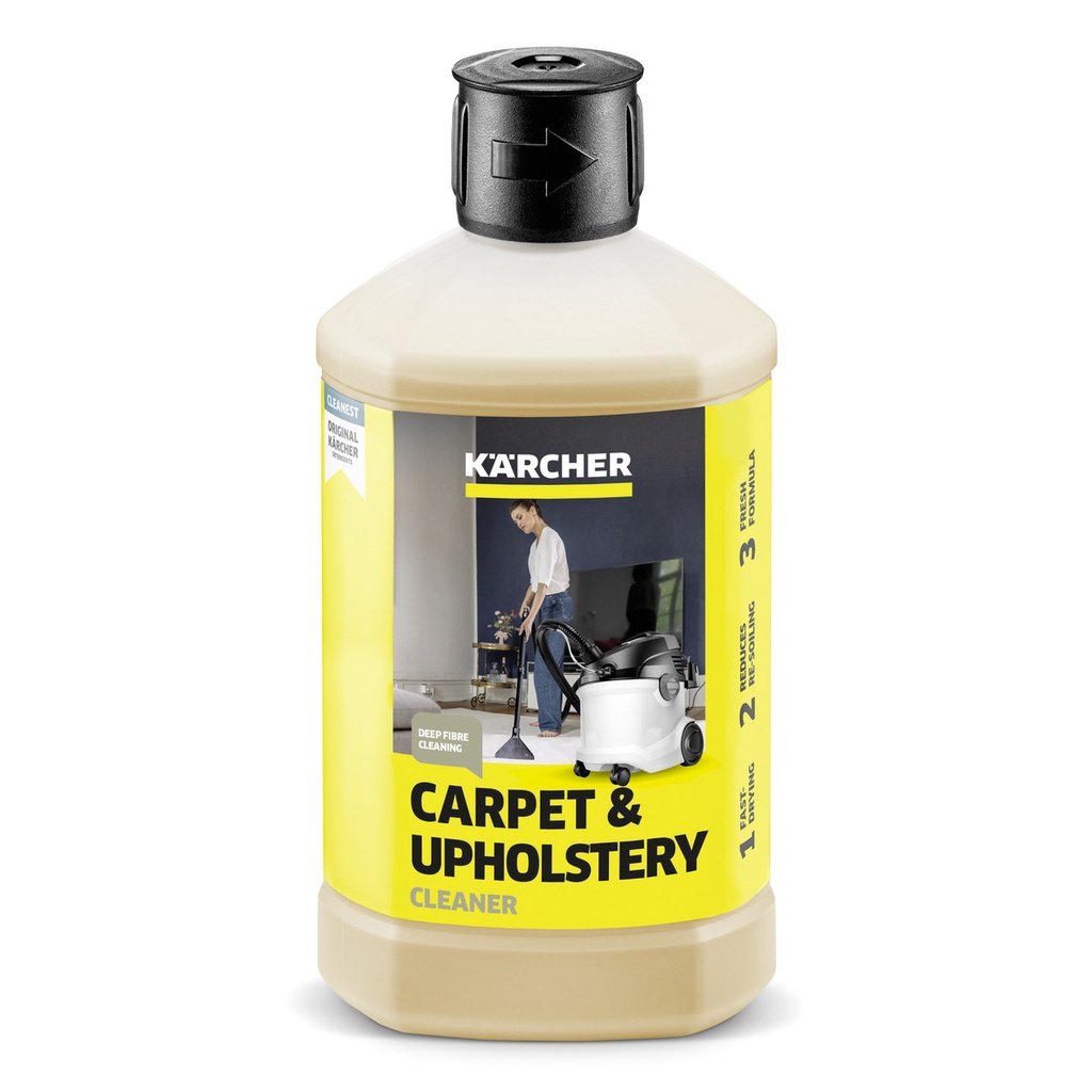 Limpiador para tapizados y alfombras RM 519, 1l, Karcher 6.295-771.0, Caja de 6 Uds.