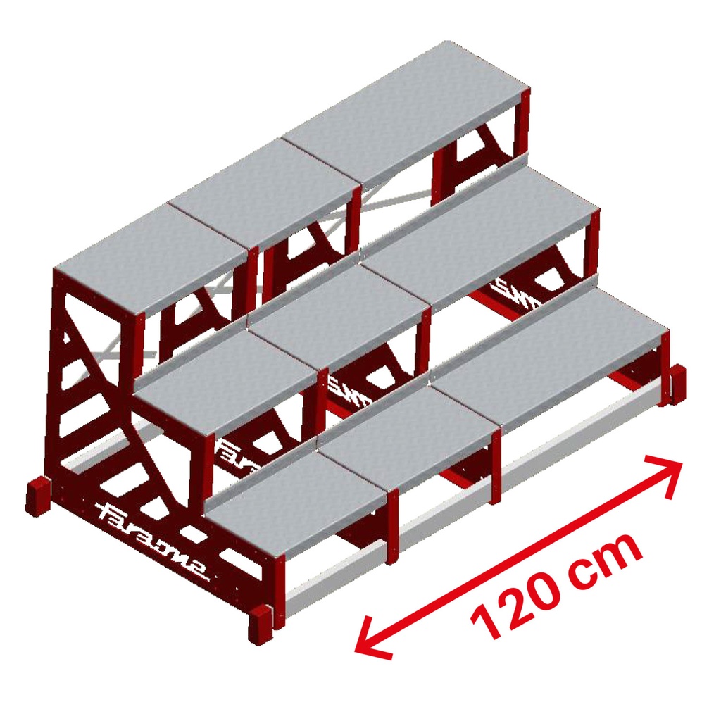 SGAS-P-100L | Ancho especial para taburete SGAS Ancho 120 cm.