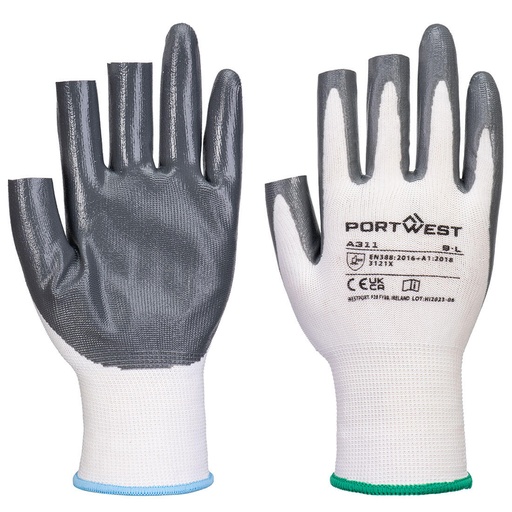 A311 - Guante Grip 13 Nitrile 3 Fingerless (Pk12)