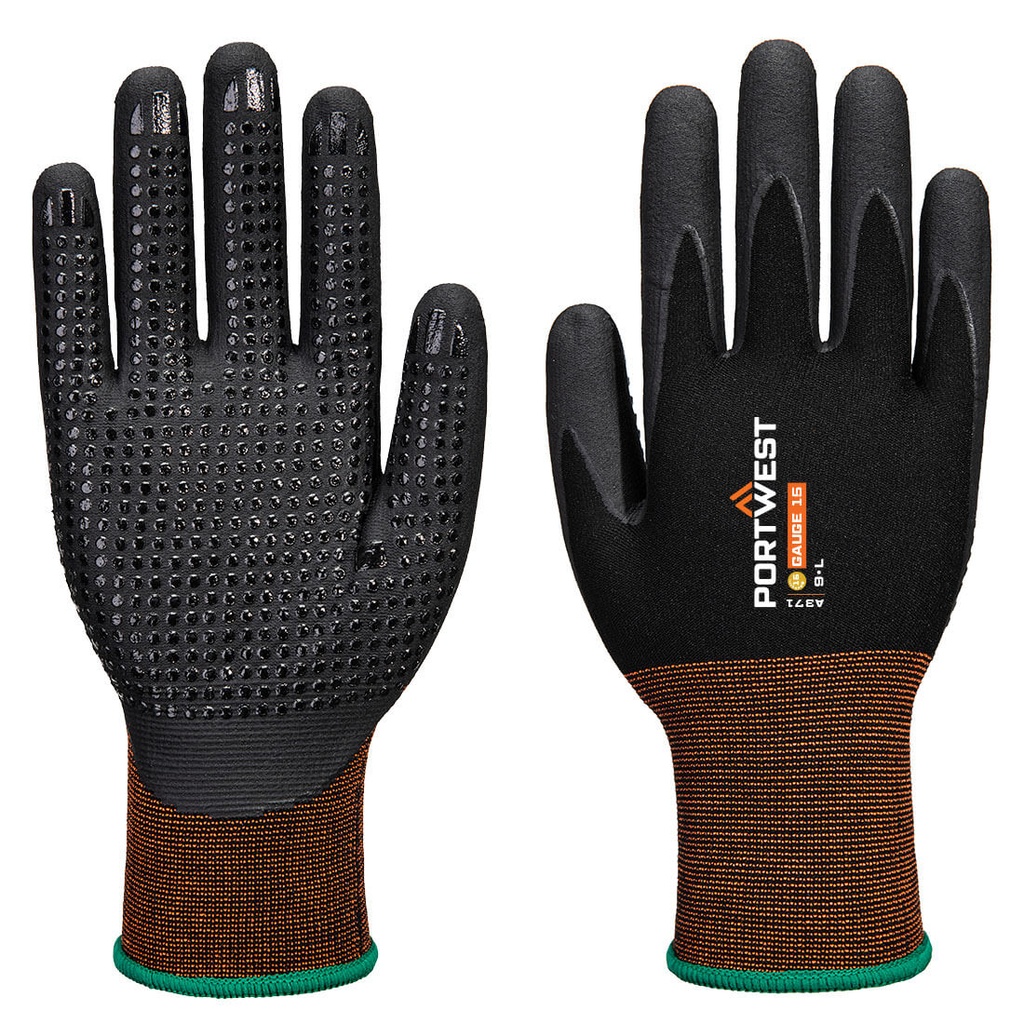 A371 - GP Grip 15 Nitrile Micro Foam Dotted Glove