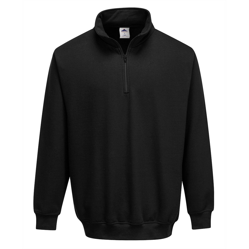 B309 - Sudadera Sorrento con cremallera en el cuello