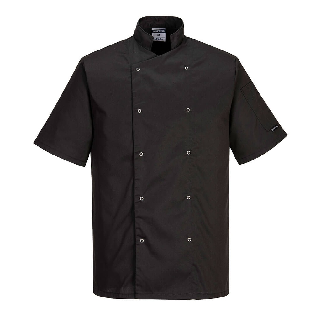 C733 - Chaqueta de cocina Cumbria de manga corta