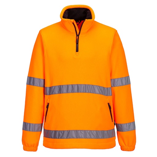 F302 - Forro polar Hi-Vis 1/2 Zip