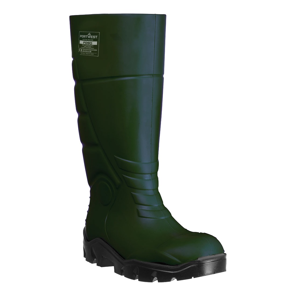 FD90 - Bota Wellington PU, no de seguridad O4 CI FO SRC