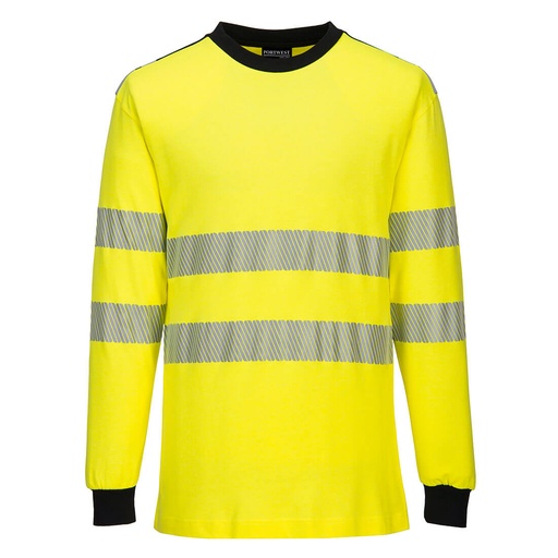 FR701 - Camiseta de manga larga PW3 Modaflame Knit Hi-Vis FR