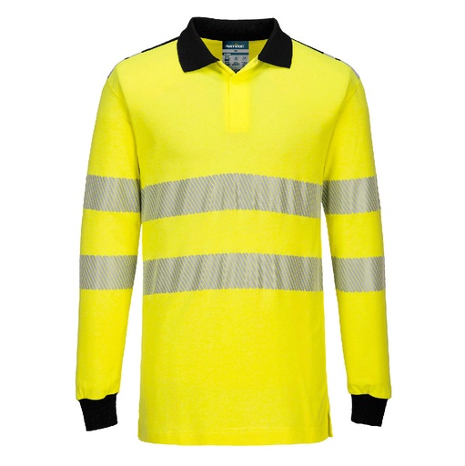 FR702 - Polo de alta visibilidad resistente a la llama PW3 FR Modaflame Hi-Vis