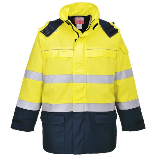 FR79 - Chaqueta Bizflame Rain+ Hi-Vis Arc