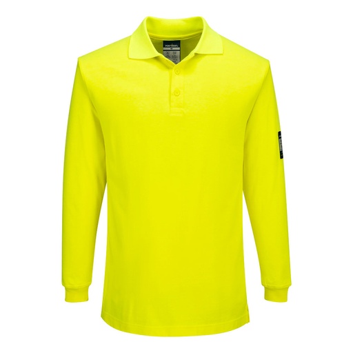 FR805 - Polo Modaflame Knit de manga larga, resistente a la llama 