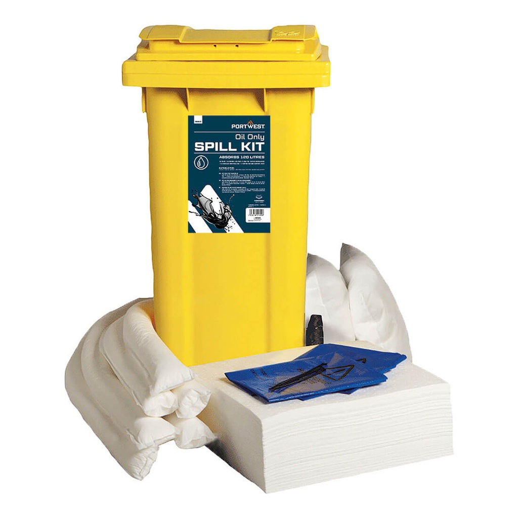 SM63 - Kit derrames aceite 120 litros