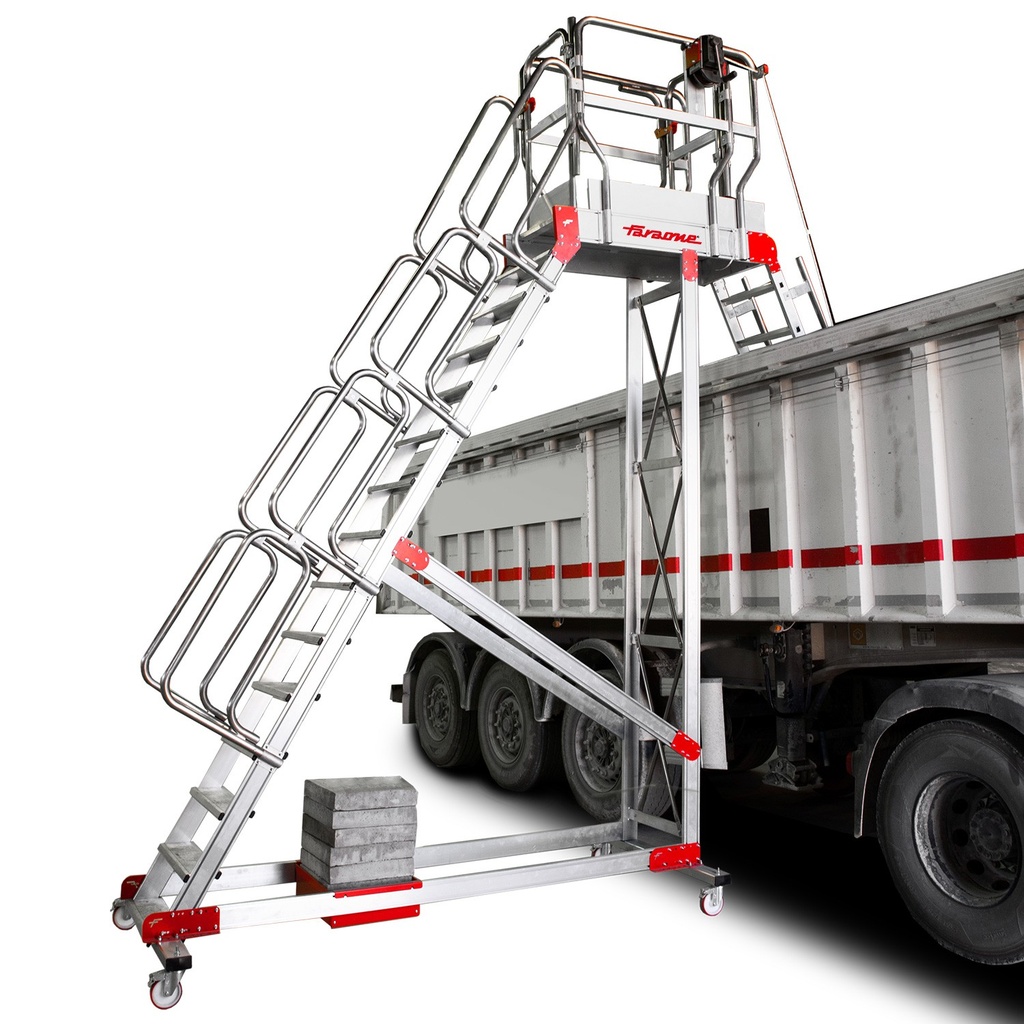 SY-BA | Escalera de acceso a camiones bañera