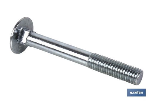 Tornillo DIN 603 (solo tornillo)