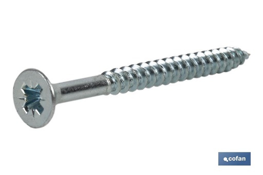 Tornillo rosca madera