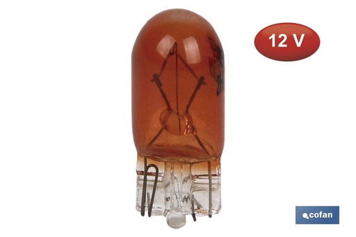 Lámpara sin caquillo W5W 12V
