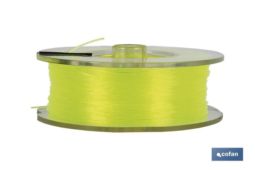 [08101160] Hilo de Sedal Monofilamento de Nylon 100% Amarillo