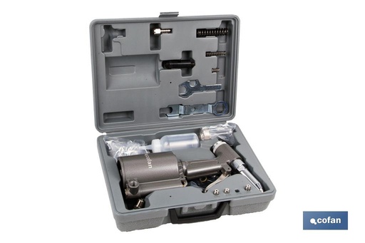 [09000501] Kit Remachadora neumática para remaches Ø2,5 a Ø5mm