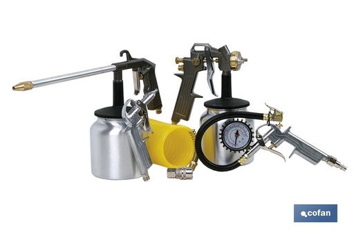 [09000909] KIT aire comprimido de 5 Piezas
