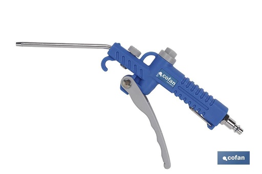 [09000911] Pistola de soplar de plástico normal de 110 mm