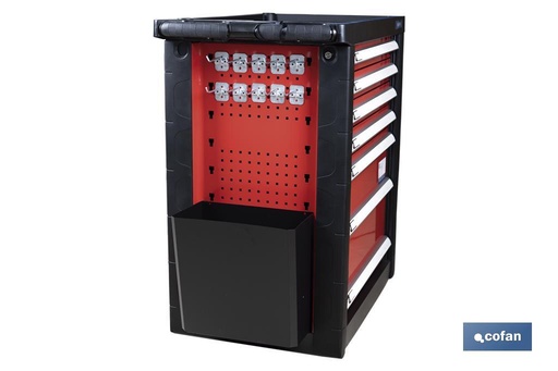 [09400105.12] Cubo de Desperdicios para Carro de Herramientas Modelo Security