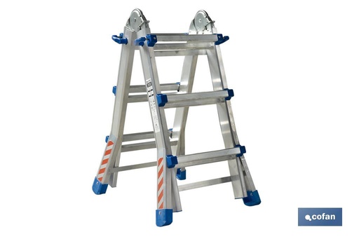 Escalera Plus Multiposición fabricada en Aluminio