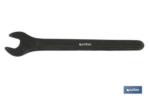 Llave fija una boca reforzada