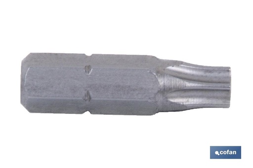 Destornillador Torx con punta inviolable