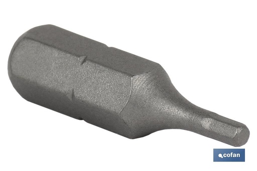 Punta Hexagonal para atornillador de Acero